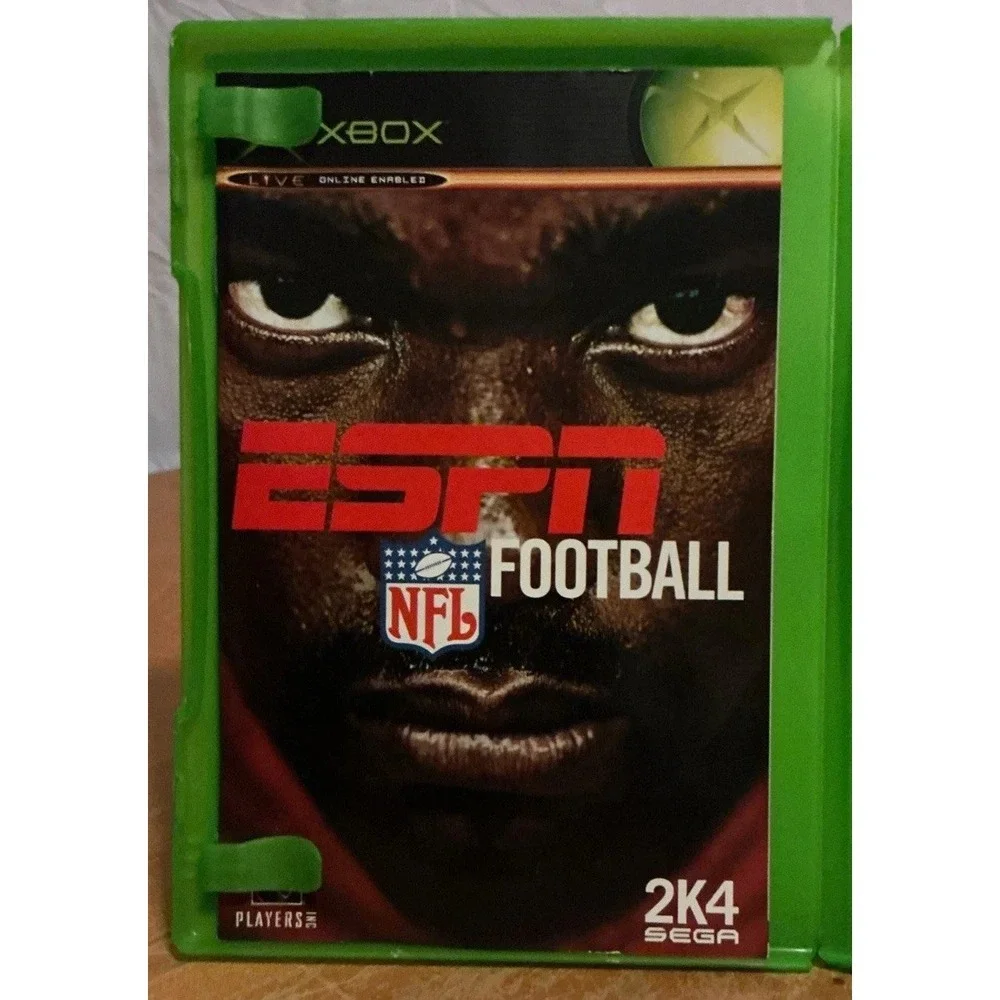 ESPN NFL Football Original XBOX 2K4 SEGA Sports 2003 Game Instruction Booklet